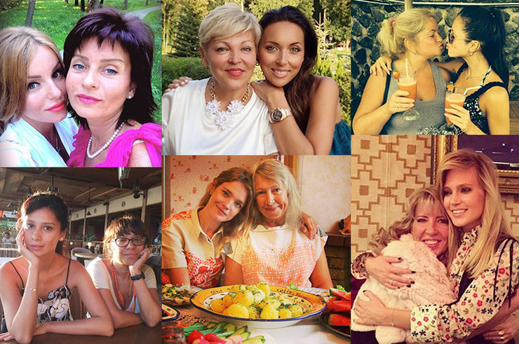 Алсу, Наташа Водянова, Бейонсе, Рианна и другие звезды со своими мамами